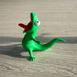Beaver Transformation Plan Lizard Tom Movable Spring Toy Funny Internet Celebrity Hot Selling 3D Printed Gift