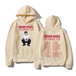 Bruno Mars The Romantic Tour 2026 Hoodie New Album Vintage Fashion Men/women Hoodies Harajuku Winter Clothes Pullover Sweatshirt