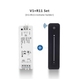 MJJC V1 LED Dimmer 12V 24V 36V 5V 8A RF 2.4G Wireless Touch Remote LED Push Dimer Siwtch for 2835 COB Single Color Strip Light