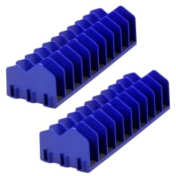 2/1Pcs Plier Organizer Rack 10-Slot Tool Organizer with Non-Slip Rubber Base Tool Drawer Toolbox Storage Workshop Accessory