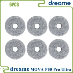 Fit For (Dreame X40 Ultra / L40 Ultra, MOVA P50 Pro Ultra /P10 Pro Ultra) Main Roller Tricut Brush Filter Mop Cloth Dust Bag