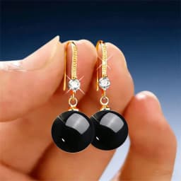 925 Sterling Silver Drop Earrings Inlaid With 5A Zircon Agate, Hotan Jade Women's Earrings Party Wedding Jewelry Accessories