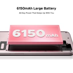 DOOGEE Note 60 Smartphone 6150mAh Battery 6.56'' Display 32GB(3+29) 128GB 13MP Main Camera UNISOC T7225 Android 16 Mobile Phone