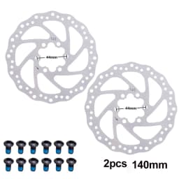 MTB Bicycle Brake Rotor 120 140 160 180 203mm 6 in Stainless Steel Hydraulic Brake Rotor MTB Road Bike Disc Brake With T25 Bolt