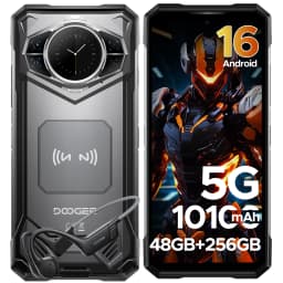 DOOGEE S200 Rugged Phone 48GB + 256GB Dimensity 7050 6.72" 120Hz Display 100MP Camera 10100mAh Battery NFC Android 16 Smartphone