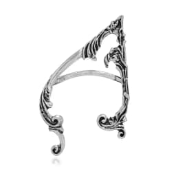 Gothic Elf Ear Clips Piercing Cartilage Climber Retro Clip Earring Punk Hip Hop Jewelry Accessories