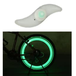 Waterproof Bicycle Wheel Spoke Light - 3 Modes for Safety and Visibility - Easy Installation - Ideal for Mountain and Road Bikes
