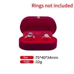 1PCS Mini Velvet Ring Box Single Layer Earrings Necklace Organizer Jewelry Storage Case Candy Color Zipper Bag Travel Portable
