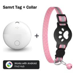 Smart Location Tag Works with Google Find Hub Android Bluetooth Anti-Lost Tracker With Cat Collar Item Finder Wallet Pets Bags
