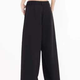 Matakawa Irregular Solid Women Pants Spring Autumn Loose Streetwear Pantalones De Mujer Fashion Patchwork Wide Leg Trousers