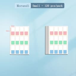 240PCS Sticky Notes Loose-leaf Paper Index Stickers Label Stickers Classification Instructions Sticky Strong Bookmark