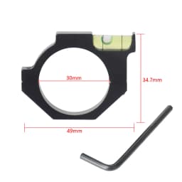 Hunting Spirit Bubble Level Optical Scope Mounts for 20mm Picatinny 11mm Rail Scope Leveling Tool Kit Hunting Accessories