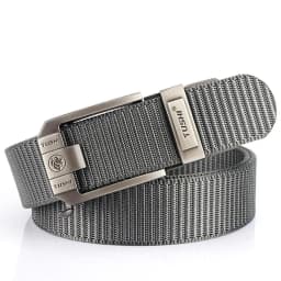Metal Automatic Buckle Canvas Men Belt Thick Nylon Jeans Pants Belt Casual Outdoor Multifunctional Tactical Designer Male Belts