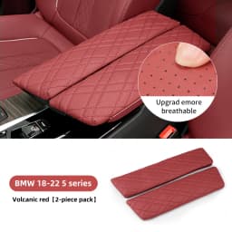 Car Central Armrest Pad For BMW G30 G38 G32 6GT 2018-2023 LHD Auto Center Console Arm Rest Box Cover Mat Protective Accessories