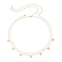 New Fashion Multi-layer Chain Belt For Women Fashion Gold Silver Color Metal High Waist Body Chain Dress Lady Tassel Belt