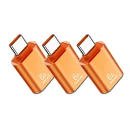 6A USB To Type C OTG Adapter 120W USB-C Male To Type-c Female Charger Converter for Macbook Samsung Data Transfer Adapter