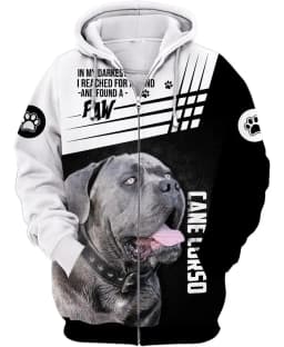 1 Piece Custom Your Picture Never Underestimate An Old Man With A Cane Corso 3D Print Hoodies Men For Women Pullovers Zipper Hoo