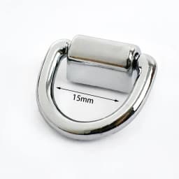 5/10/20Pcs 15/16/19mm Metal D Ring Buckles Bag Side Clips for Handbag Chain Handles Connector Bags Strap Hardware Accessories