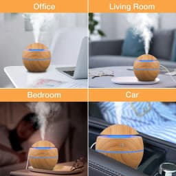 200ml Essential Oil Diffuser Air Humidifier USB Mist Maker Mini Humidificador with Colorful Light for home car Water Sprayer