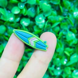 1-23Pcs Parrot Aloha Hawaii Summer Vibes DIY Kids Shoes Button Charms Hula Flowers PVC Buckle Clog Decorations