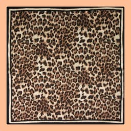 53 65 85cm 100% Real Silk Neck Scarves Woman Modern Square Classic Top Luxury Fall Scarf Kerchief Gift for Girls Leopard Print