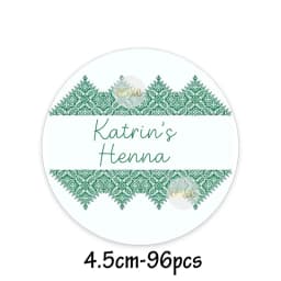 Custom Henna Water Bottle Labels Stickers Self Adhesive Candy Wrap Bridal Shower Decor Personalized Text