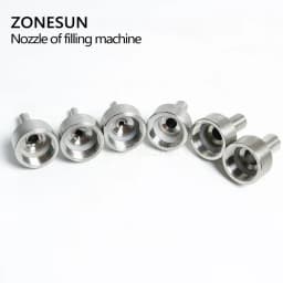 ZONESUN Paste Filling Machine Nozzle 4mm 6mm 8mm 10mm 12mm for Machine