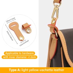 CRAZYSMITH Bag Strap Transformation for LV Diane Bag Punch-Free Hardware Protection Leather Anti-wear Buckle Bag Accessories