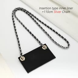Transforming Chain Accessories For Card Holder On Chain Cf Leather Chain Strap Insertion Type Inner Liner No Hurt Bag Insert Bag