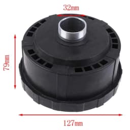 High Quality 25/32mm Thread Air Compressor Muffler Intake Filter Air Pump Element For Admitting Port Of Air Compressors
