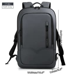 HK High-Quality Backpack 15.6-Inch Laptop Bag Men's Business Commuter Backpack Waterproof Oxford Fabric Lightweight Travel Bag