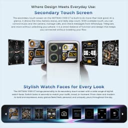 HOTWAV X100 GT Android 16 Smartphone 6.9'' 120Hz 48MP 5160mAh 20W Mobile Phone with Second Screen 8GB 256GB IR Blaster Cellphone