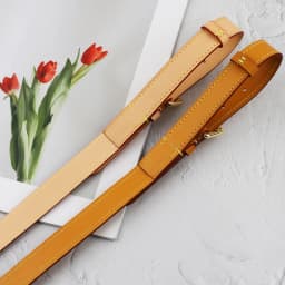 Genuine Leather Bag Straps Women Handbag Handle Belt Shoulder Crossbody Bag Strap DIY Replacement Strap Bag Part Belt for Bags