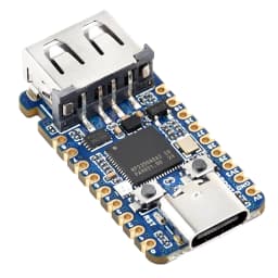 RP2350 USB-A Mini Development Board RP2350A Waveshare Expansion Board Programmable I/O Compatible with USB 2.0/1.1 Transmission