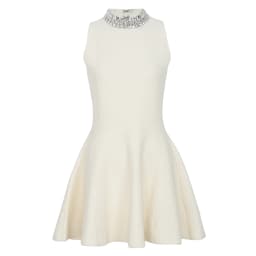 2637 High-quality Summer New Sexy Style Elastic Knitted Fashion Trend Slim Fit And Slimming Nail Drill Women's Short Dress