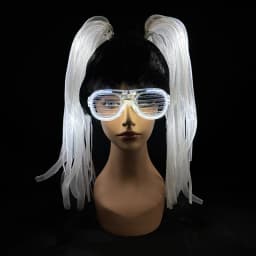 Disco Luminous Flashing Noodles Headband Light up Braid Headband Women Bar Club Night Show Headwear Supplies