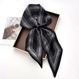Scarf Women Dot Print Long Silk Feeling Bag Tie Neck Skinny Scarves Female Foulard Hairband Print Lady Neckerchief Ribbon