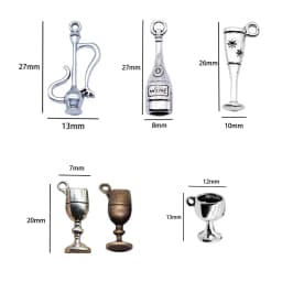 1/12 1/6 Bjd Dollhouse Accessories Mini Wine Bottle Opener Miniature Corkscrew Model For OB11 Doll House Kitchen Decorat