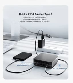 2026 Brand New Intel Core I9-10980HK Windows 11 Pro 32GB RAM 1TB SSD Gaming I9 Computer WiFi 6 USB3.0 Mini Desktop Computer PC