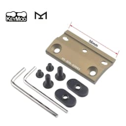Tactical ARIS Series Surefire M300 M600 Offset Scout Mount Fit 20mm Ml-k Keymod SMR Rail Base for M600B M951 M620 Flashlight