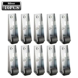 1-50PCS Smooth Moving Directional Casters 0.8/1.6 Inch Long Bracket Directional Wheels Furniture Hardware Accessories