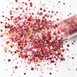 10Ml of Nail Art Glitter Mixed Sequins Polyester Film Hexagonal Colorful Sequins Nail Art Sequins Glitter Decoration Manicure