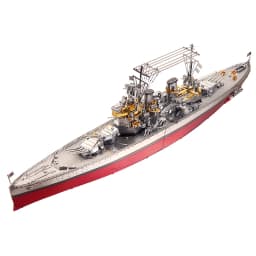 Piececool 3D Puzzles Yamato Nagato Class Battleship Model Building Kit DIY Boat Toys for Adult Brain Teaser Birthday Gifts