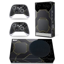 For X-box Series S Console and 2 Controllers Skin Sticker Killer Design Protective Vinyl Wrap Cover Full Set Xbox Series S