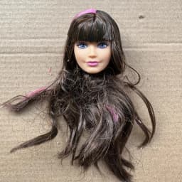 1/6 Vintage Doll Heads Princess For 30cm Solid Male Soldier Sculpt Female Children Playing Birthday Gifts
