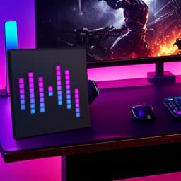 16/32/64 RGB LED Pixel Matrix Smart Display Digital Lamp Panel DIY Art Display Gaming Anime Room Decor Frame APP Control