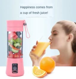 Mini Electric Juicer USB Charging Smoothie Milkshake Maker Automatic Fresh Squeezer Fruit Portable Orange Lemon Kitchen Blender