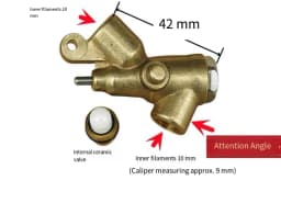 1PC Copper Pressure Washer Spray Gun Valve Water Gun for Car Washing Machine Core Fittings Accessory