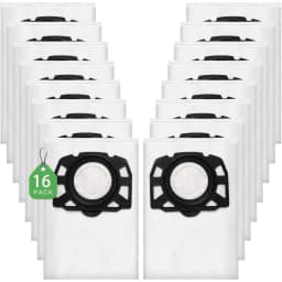 Vacuum Dust Bags for Karcher 2.863-314.0 KFI 357,WD 2 Plus,WD 3,WD3S,KWD 1,KWD 2,KWD 3,MV 3,SE 4001,SE 4002 Robot Vacuum Cleaner