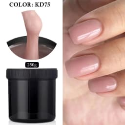 MSHARE 250g Clear Acrylic Gel Hard Gel For Nail Extension Pink Nude White Acrygel Hema TPO Free Builder Nail Gel French Nail Art